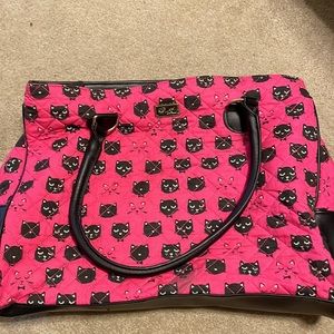 Betsy Johnson weekender bag